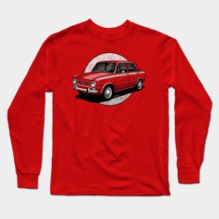 My drawing of the popular Spanish utility car "Ochoymedio" Long Sleeve T-Shirt